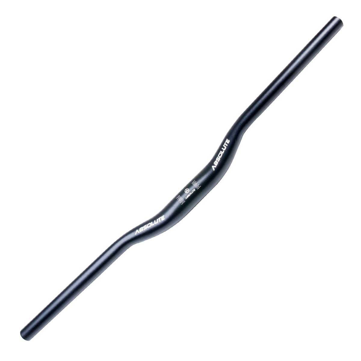 Miniatura Guidão Bike Rise Bar Absolute Preto 720mm - Alumínio