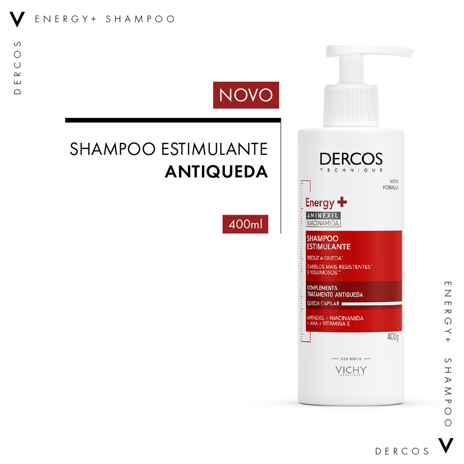 Miniatura Vichy Dercos Energy+ - Shampoo Estimulante 400g