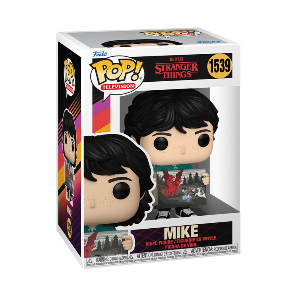 Miniatura Funko Pop Stranger Things 1539 Mike w/ Will's Painting
