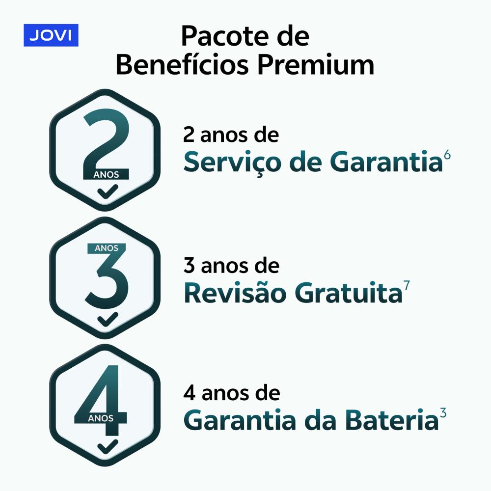 Smartphone Jovi Y29s 5g 256gb, 8+8gb Ram Turbo, Câmera 50mp, Dimensity 6300, Bateria 6000mah, Carregamento 44w - Preto Jade CELULAR JOVI Y29S 256GB DUAL SIM 8GB RAM - Preto