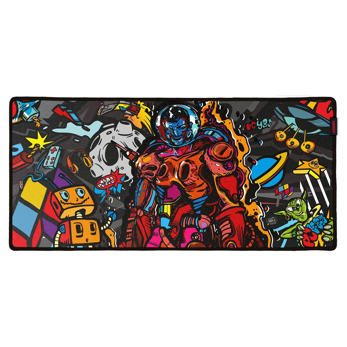 Miniatura Mouse Pad Gamer Pcyes Dr Kepler Extended 900 X 420 Drk90X42
