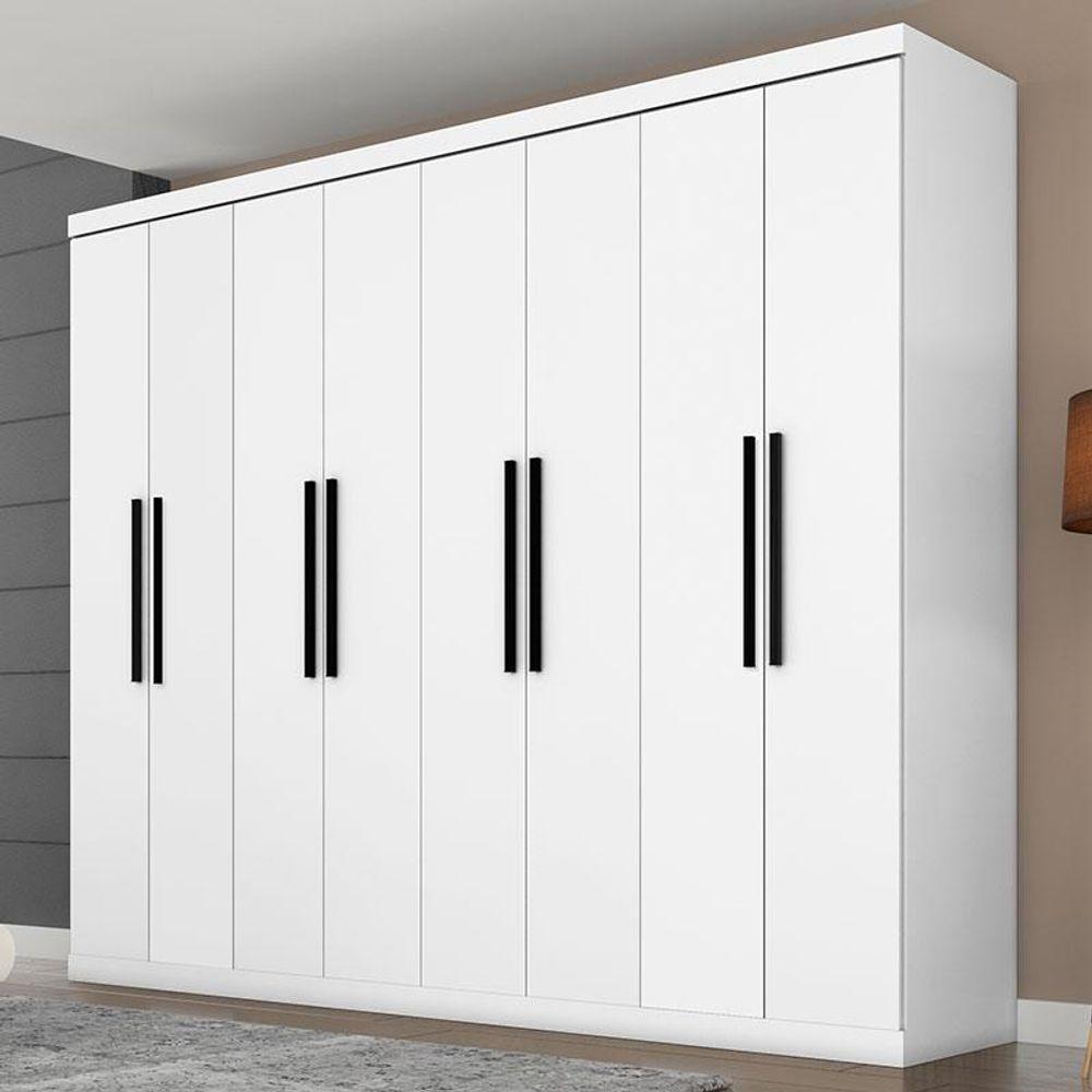 Miniatura Guarda Roupa Casal Prime 1684 Branco - Araplac