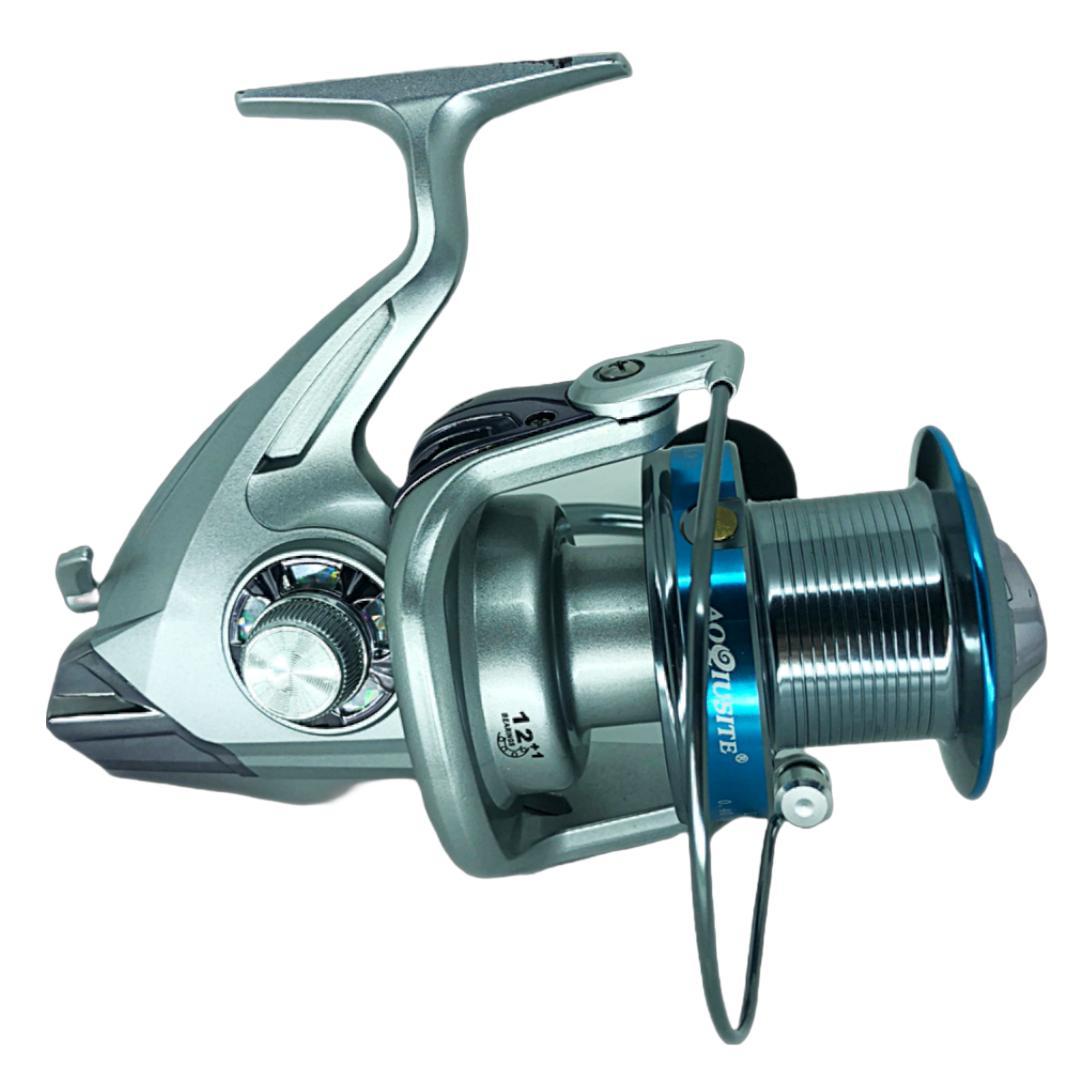 Miniatura Molinete Pesca Praia Aq 10000 -13 Rolamentos Drag:25Kg