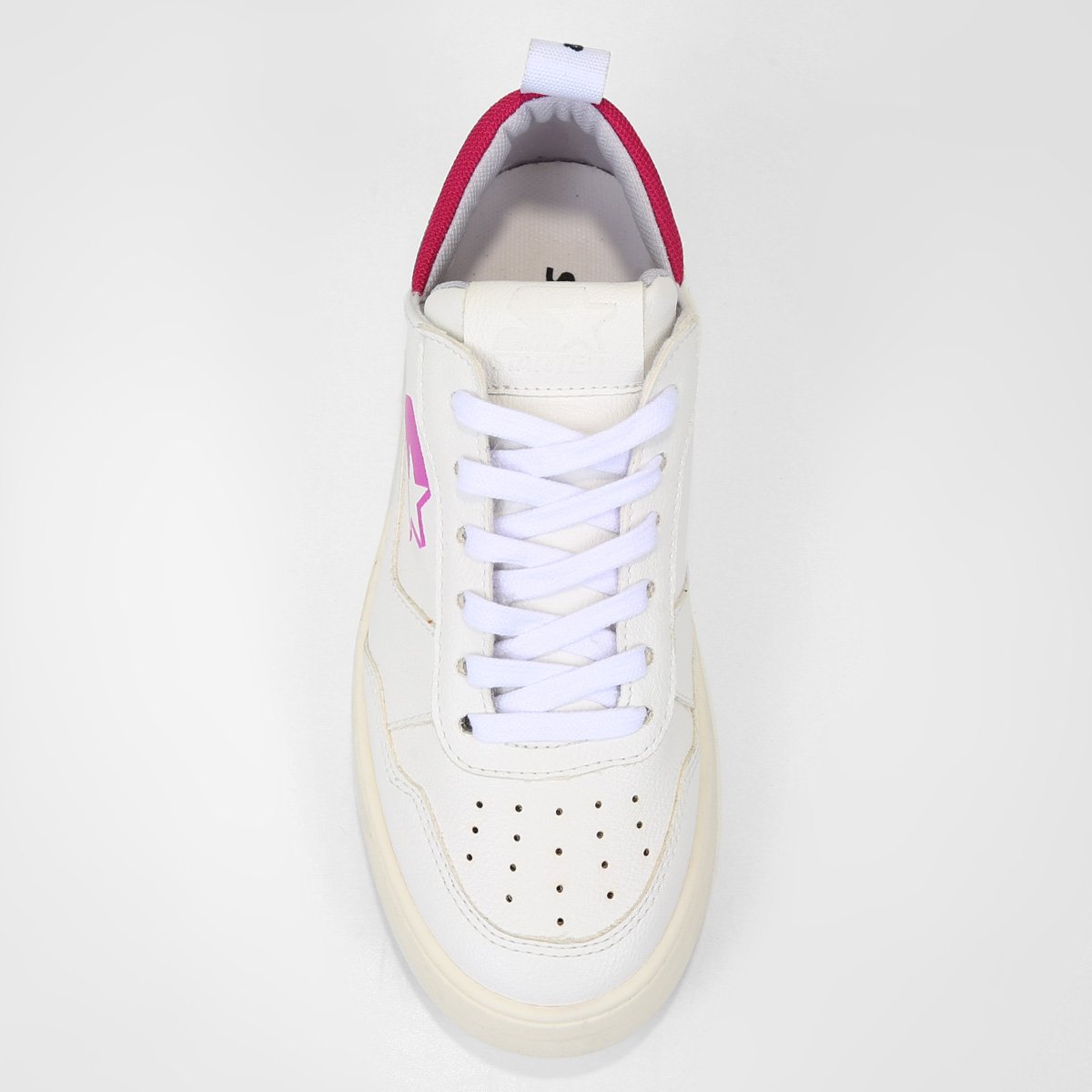 Miniatura Tênis Starter Cano Baixo Feminino Azul Piscina+Branco - 34