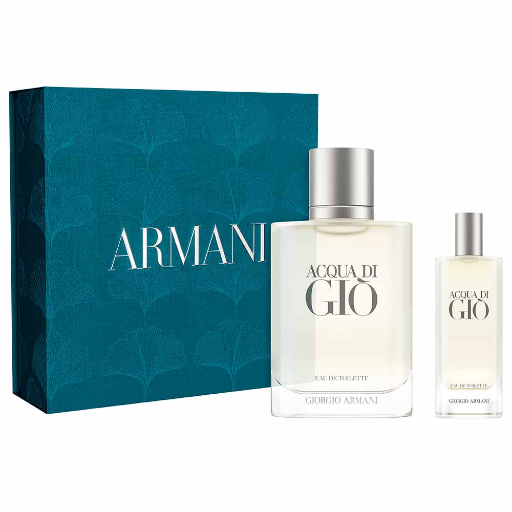 Miniatura Coffret Giorgio Armani Acqua di Giò Kit - Perfume Masculino - EDT + Travel Size Kit