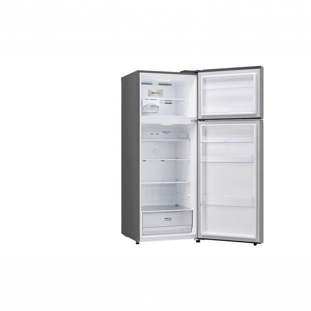 Geladeira LG Frost Free Inverter 461L Duplex Inox Look 220V