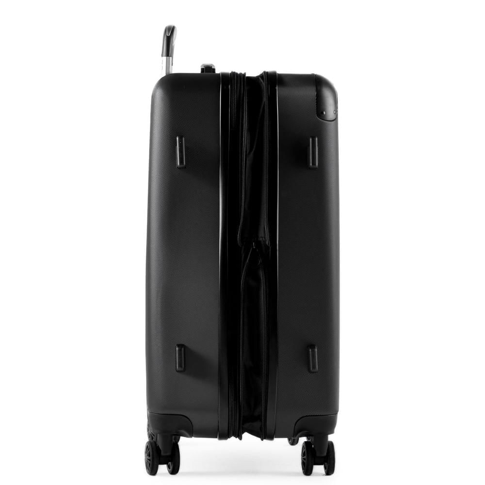 Mala Média 23 Kg ABS 4 Rodas Turquia II Preta Preto - M