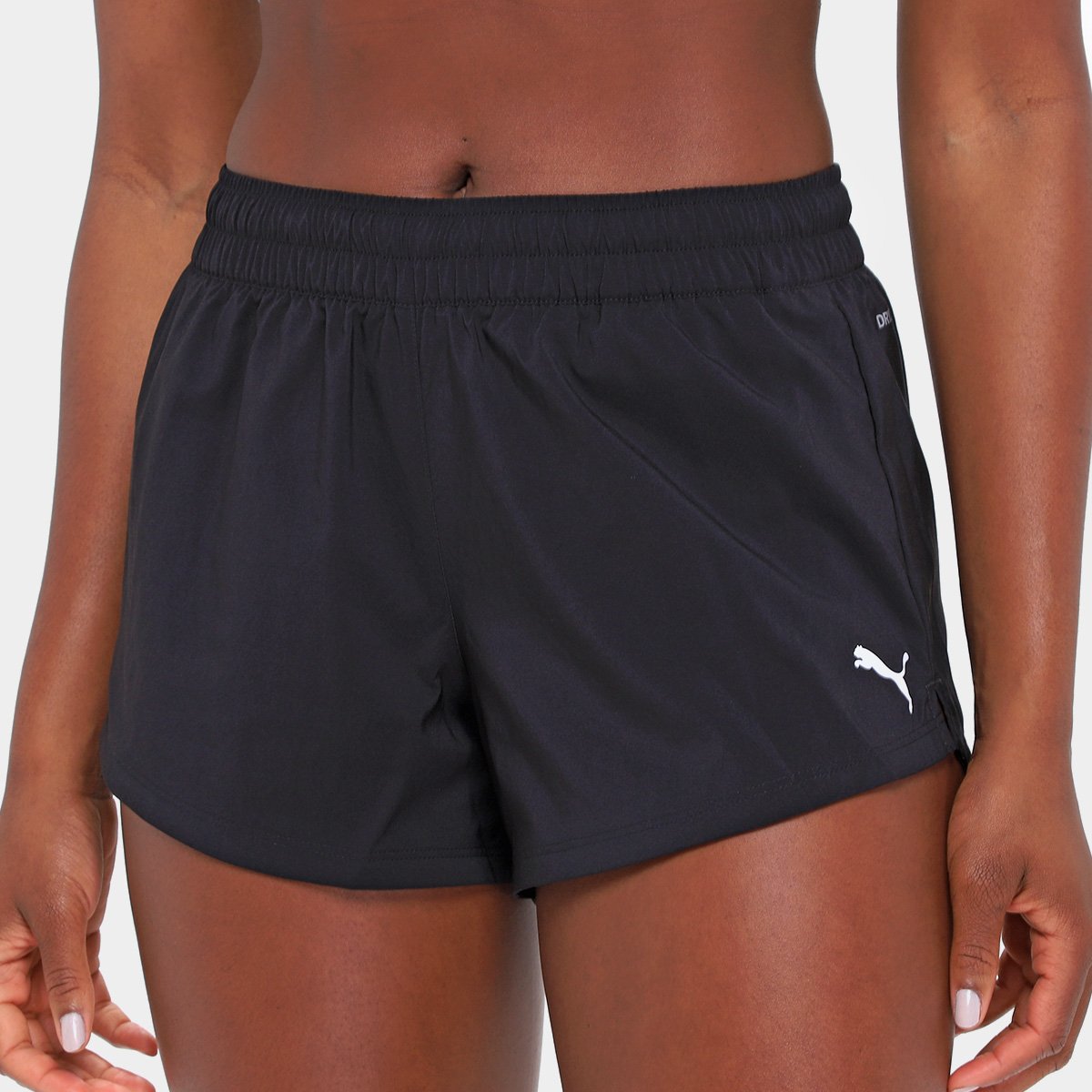 Miniatura Shorts Puma Tad Essential Woven Feminino Preto - EP