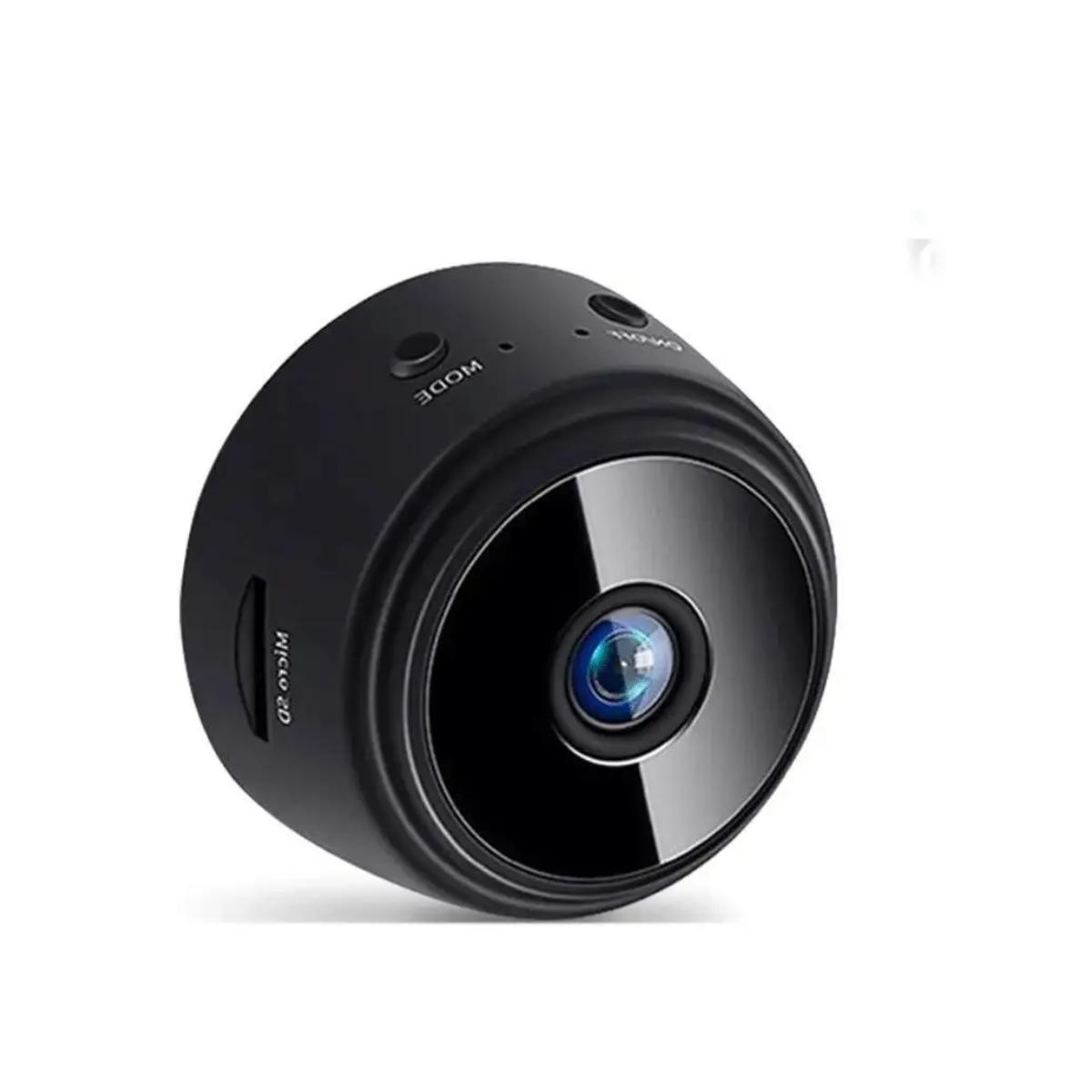 Miniatura Mini Câmera Monitoramento Casa Carro Segurança Wifi 1080p