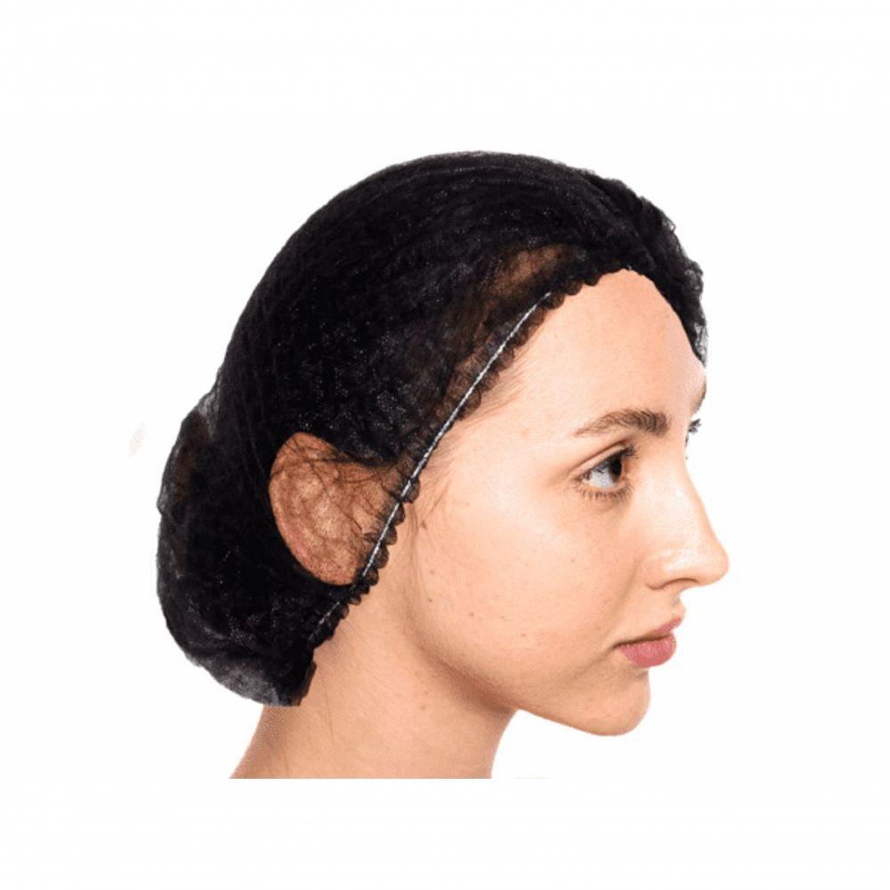 Miniatura Touca Rede Preta 100un Emb. Individual Vabene