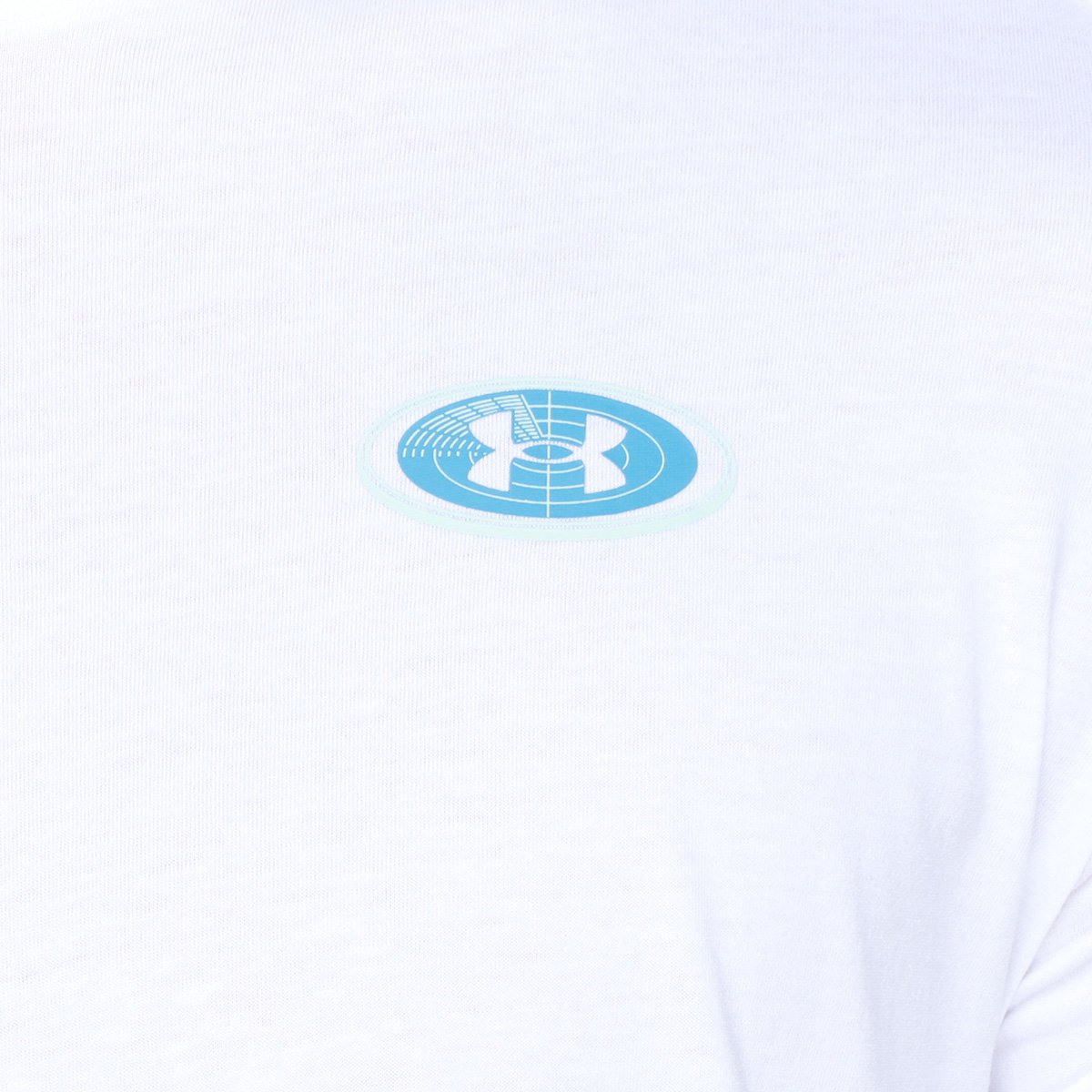 Miniatura Camiseta Under Armour Outdoor Masculina Branco+Azul - G
