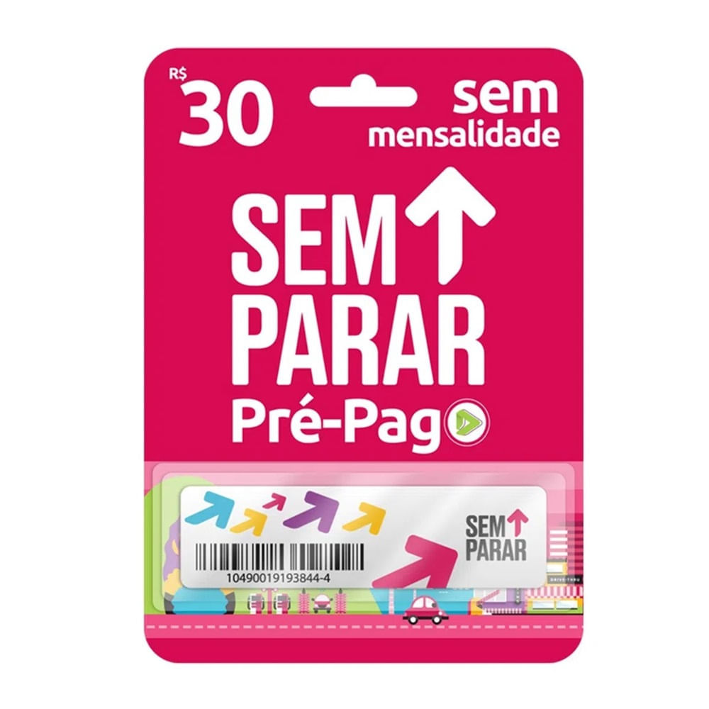 Miniatura Tag Sem Parar Etiqueta Eletrônica Stick Pré Pago