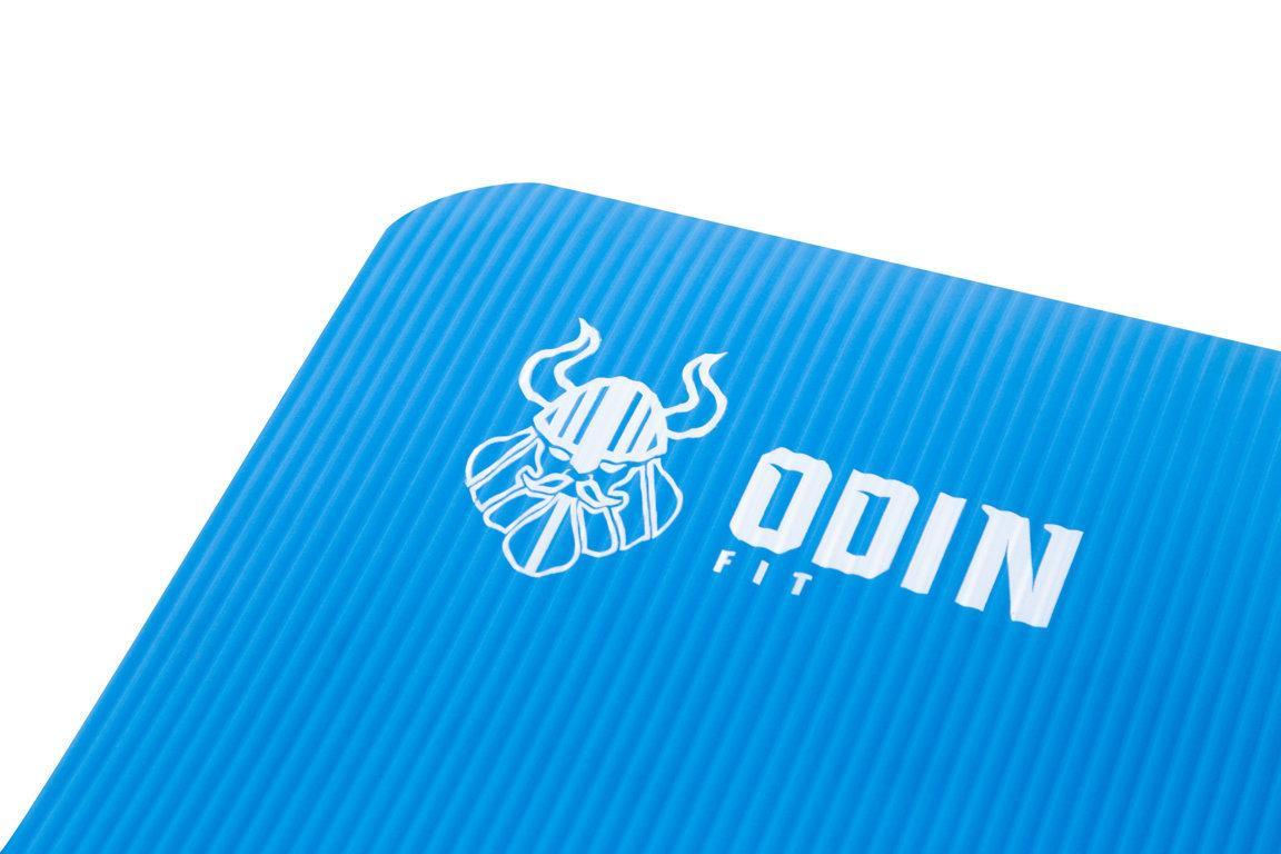Miniatura Tapete De Yoga Mat Em Nbr 10Mm - Odin Fit - Azul