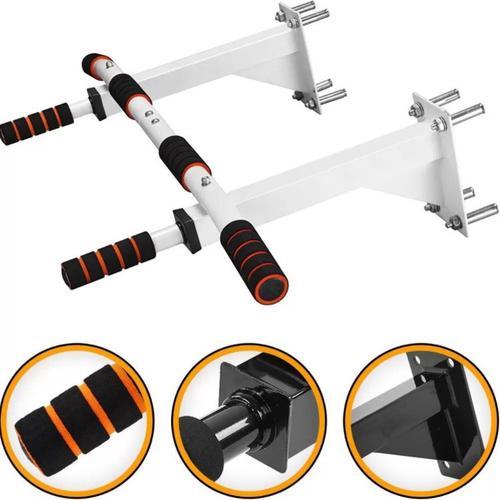 Miniatura Barra Parede Fixa & Paralela Treino Musculação Fit Premium