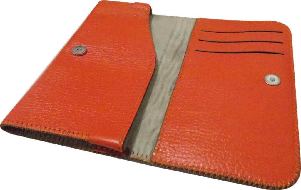 Miniatura Capa de Couro Para Iphone X- Cor Laranja