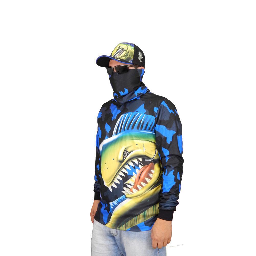 Miniatura Camisa Quisty Pesca Esportiva Dourado Do Mar Infantil 6