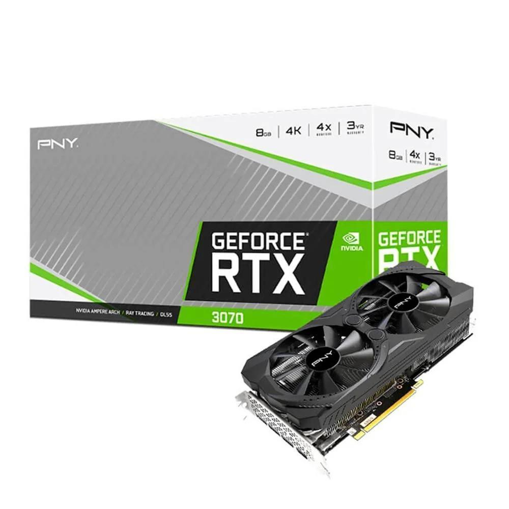 Miniatura Placa De Video Pny Nvidia Geforce Rtx 3070 8Gb Ram Ddr6, Lhr