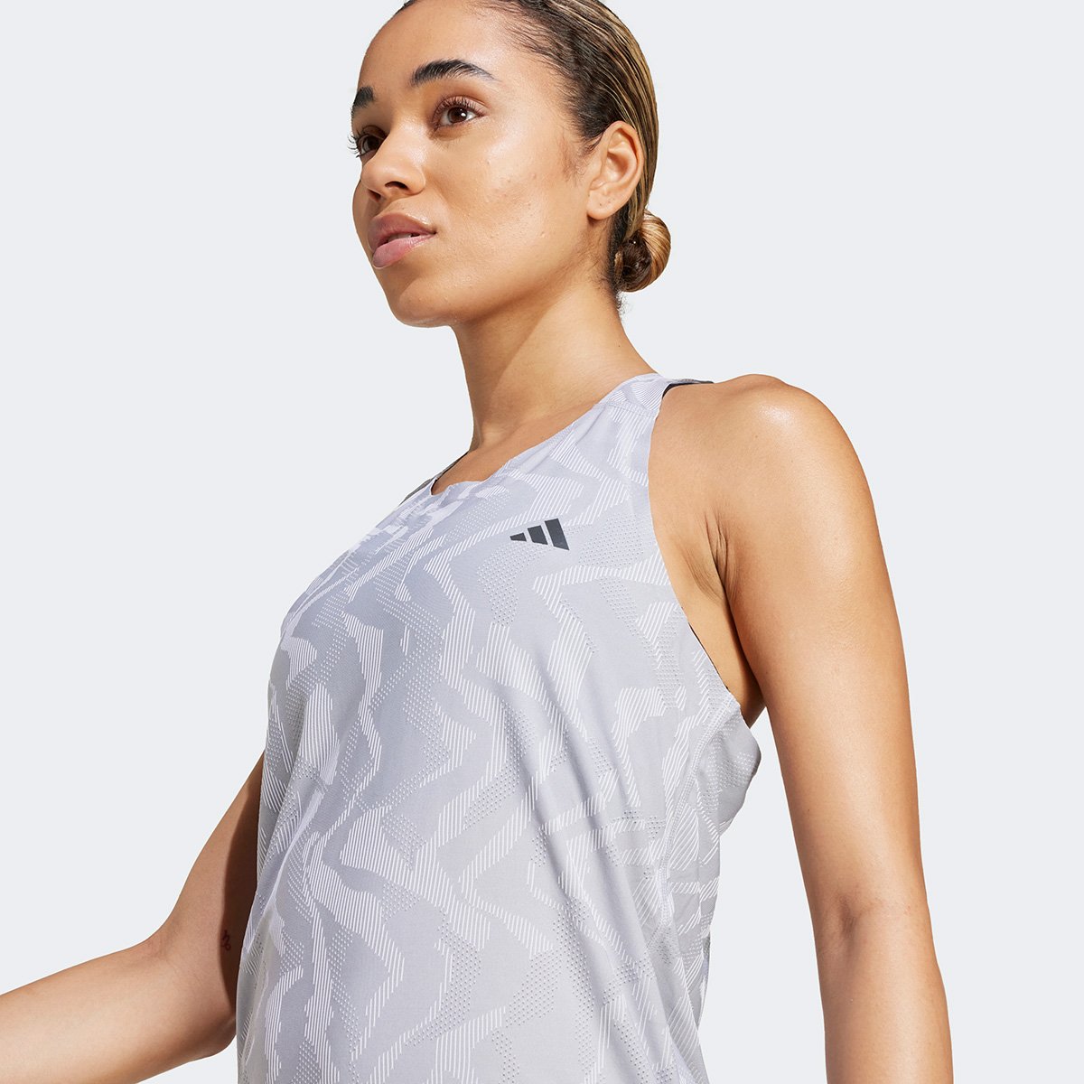 Miniatura Regata Adidas Ultimate Feminina Cinza - G