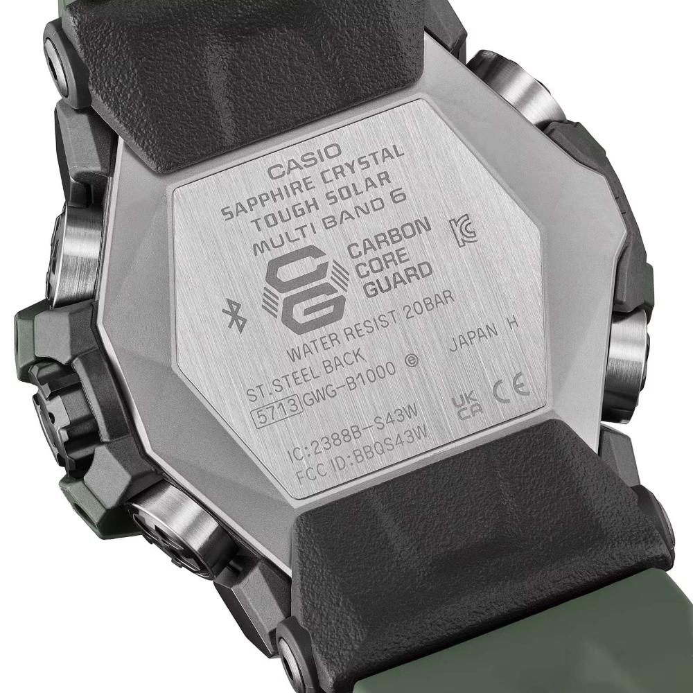 Miniatura Relógio Casio G-SHOCK Mudmaster GWG-B1000-3ADR