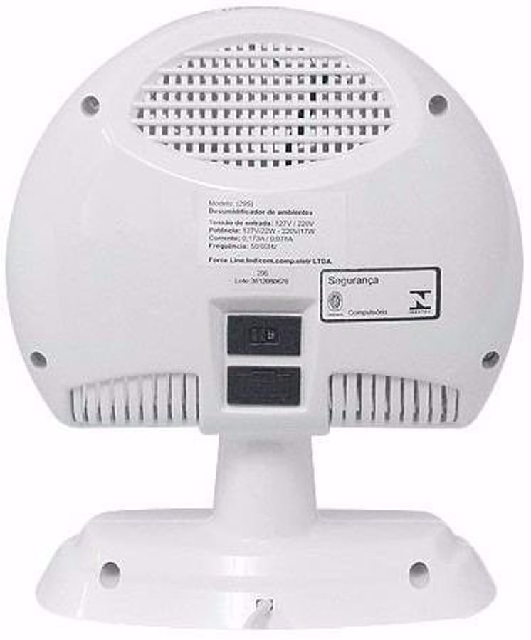 Miniatura Desumidificador De Ar Ambiente Tira Mofo Force Line Inmetro 295 - bivolt chaveado
