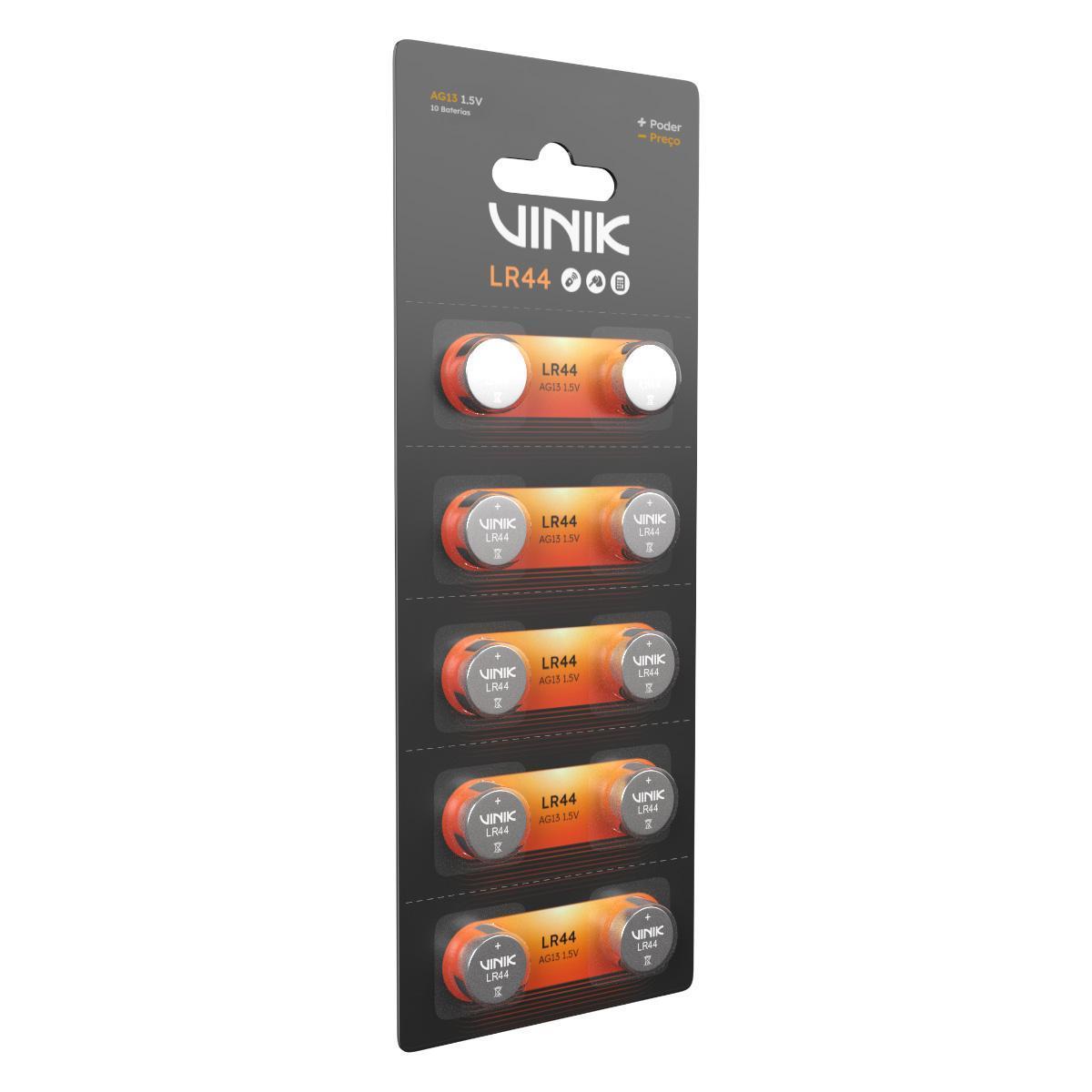 Miniatura Bateria Alcalina Lr44 C/10 1.5V - Vb44B10