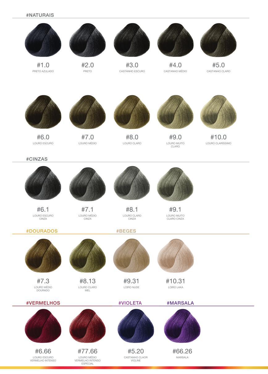 Miniatura Tintura 7.7 Morena Iluminada - Troia Hair Colors 60G