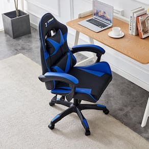Cadeira Gamer Xtreme Conthey Cinesis Ergonômica Reclinável Suporta 150kg PRETA E AZUL