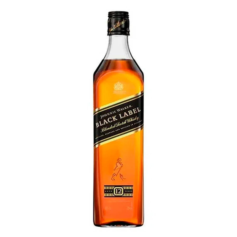 Miniatura Gin Tanqueray 750 ml + Whisky Johnnie Walker Black Label 750 ml