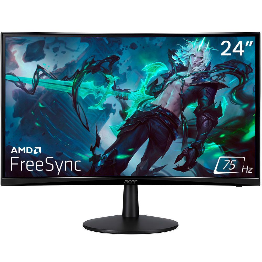 Miniatura Monitor Gamer Curvo Acer Nitro 23.6 Led,Freesync,Vesa