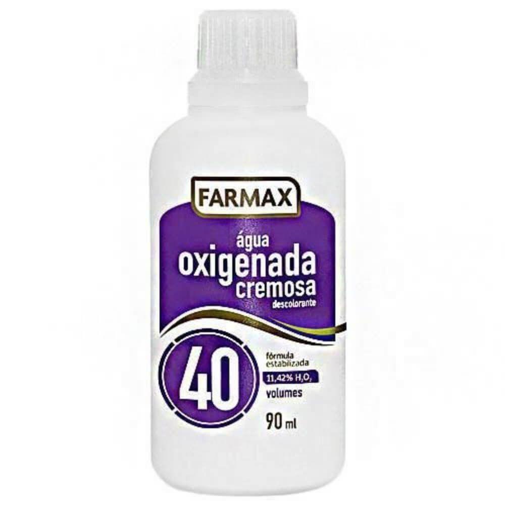 Miniatura Farmax água Oxigenada 40vol Creme 90ml