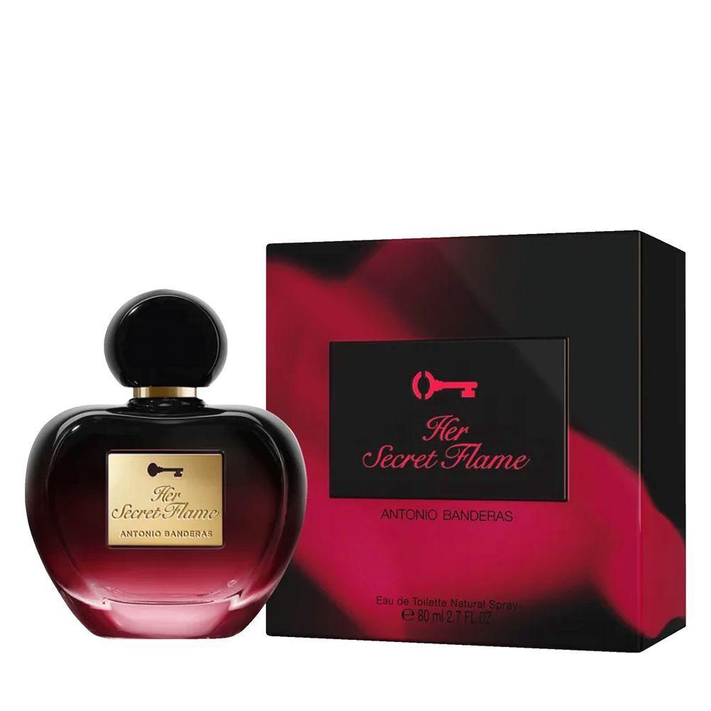 Miniatura Banderas Her Secret Flame Eau De Toilette - Perfume Feminino 80ml
