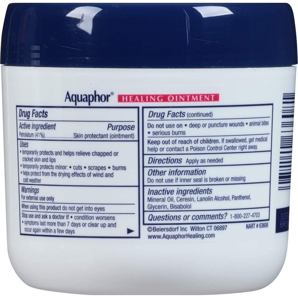 Miniatura Aquaphor Creme Hidratante Pote Healing Ointment 396G