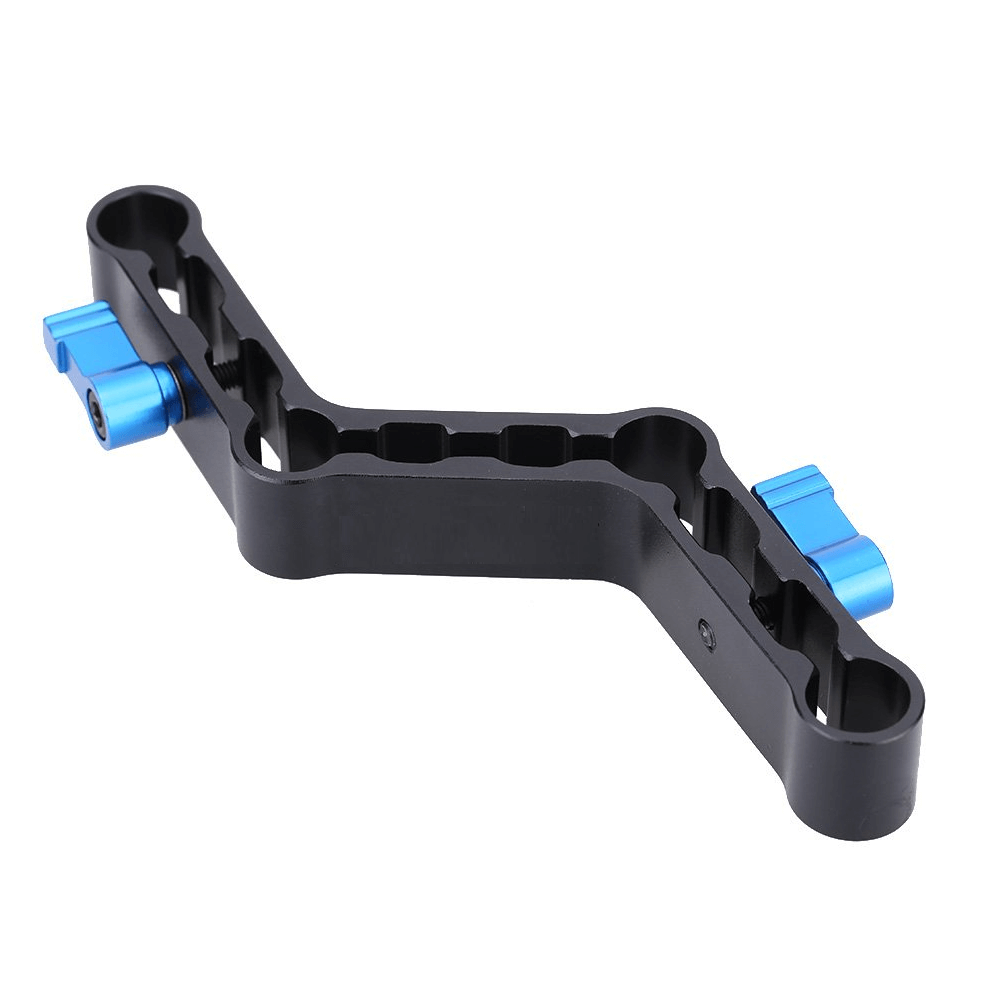 Miniatura Suporte Deslocamento Z-Shape FF-F1 para Hastes 15mm Shoulder Rig