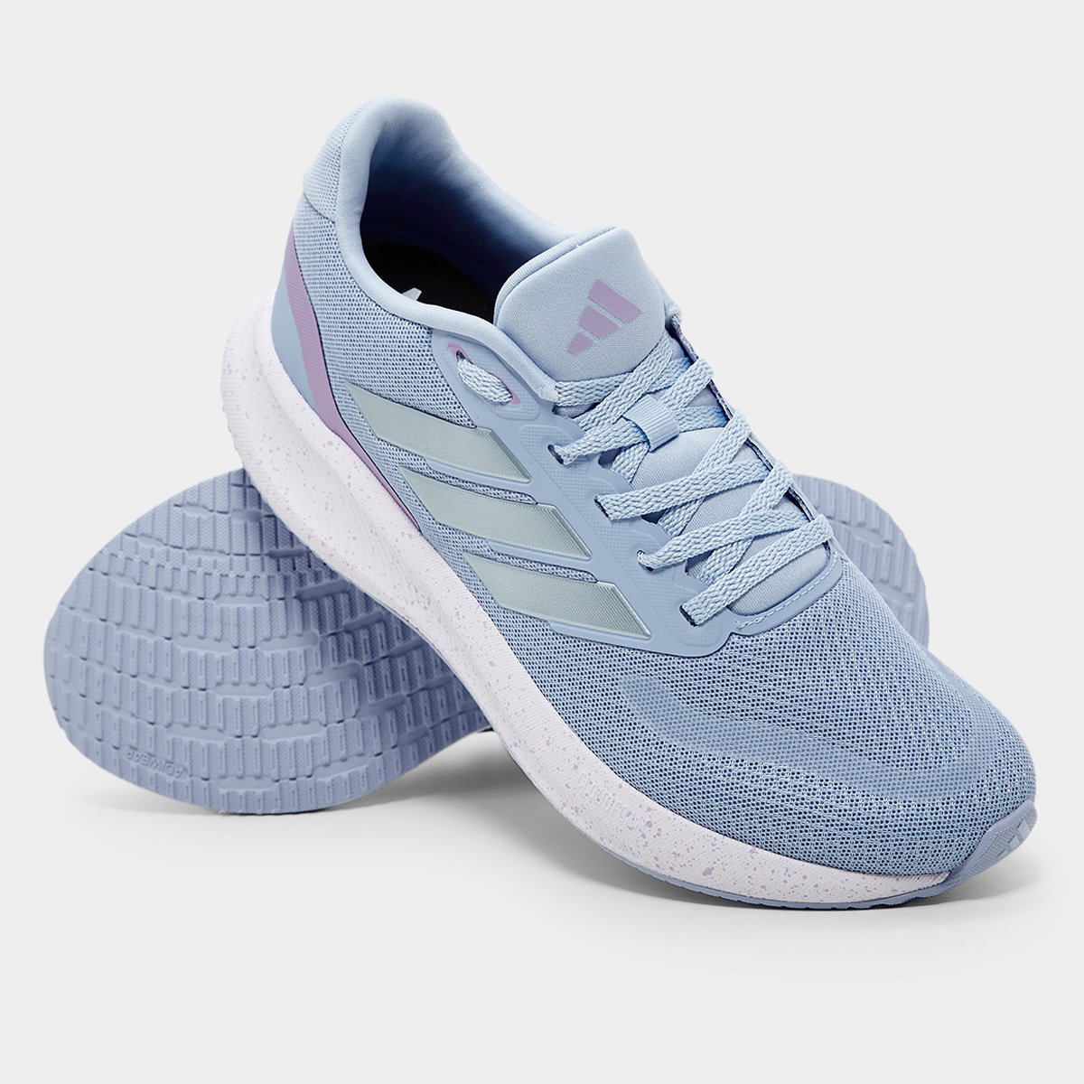 Miniatura Tênis Adidas Runfalcon 5 Feminino Azul Claro - 34