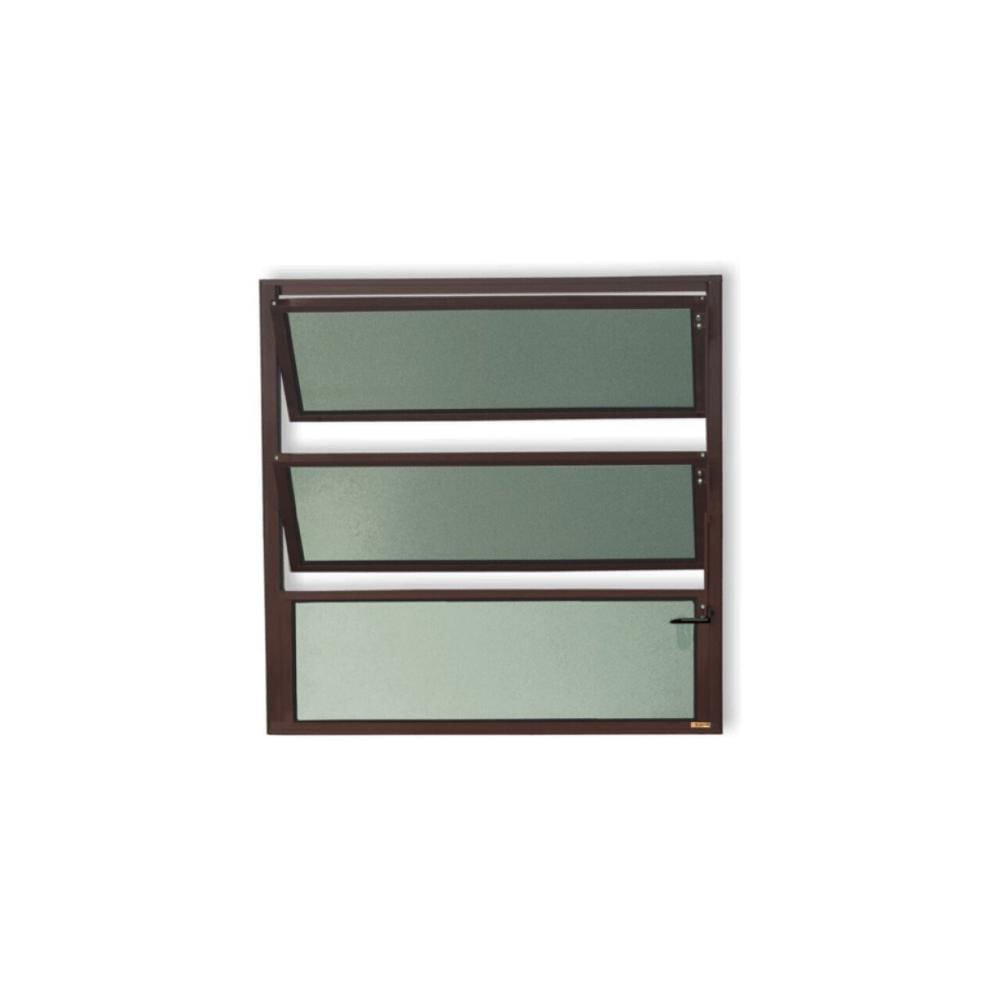 Miniatura Basculante Plus Vidro Boreal 60cm x 80cm Brimak Corten