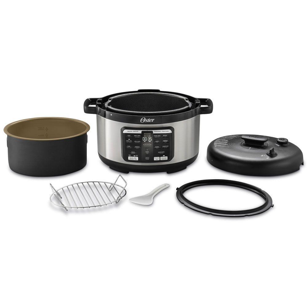 Panela De Pressão Elétrica Multifunções 5,7L Oster 110V