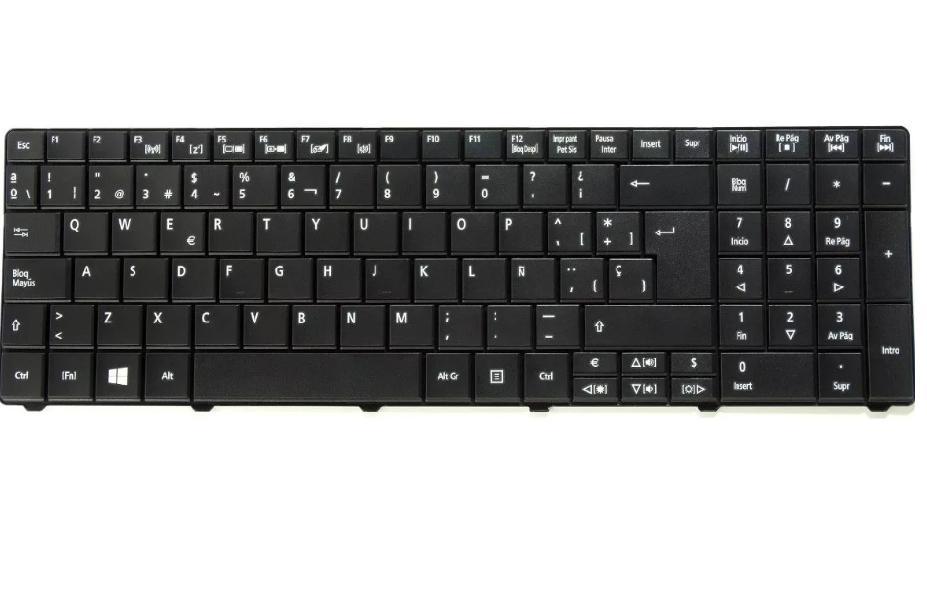 Miniatura Teclado Notebook Acer Aspire E1-571 Séries Padrão Br