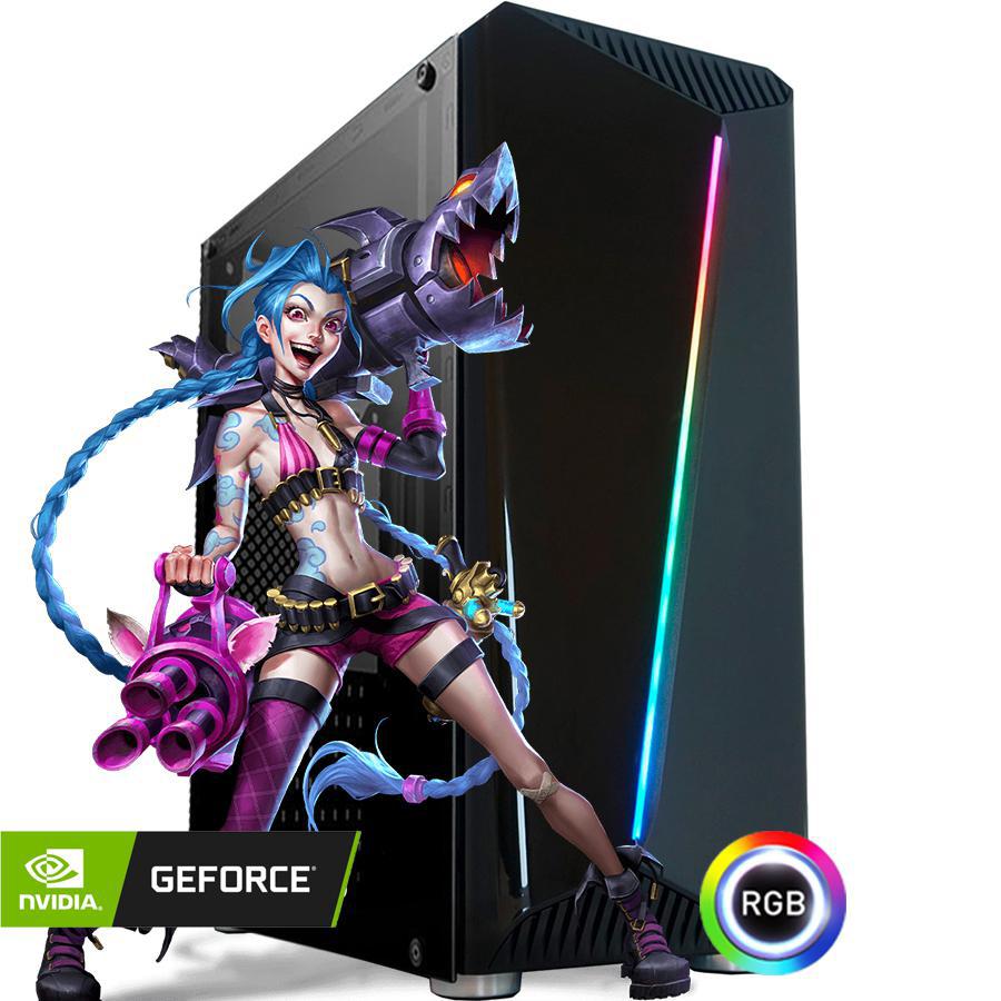 Miniatura Pc Gamer Completo Intel I5 4 16Gb Gt420 4Gb Ssd 480Gb 500W Homologação: 158542114373