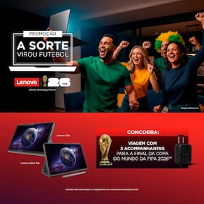 Miniatura Tablet Lenovo Tab Full HD 10.1" Android 14 ZAEH0151BR Octa-Core MediaTek Helio G85 Wi-Fi Helio G85 64GB 8MP Cinza