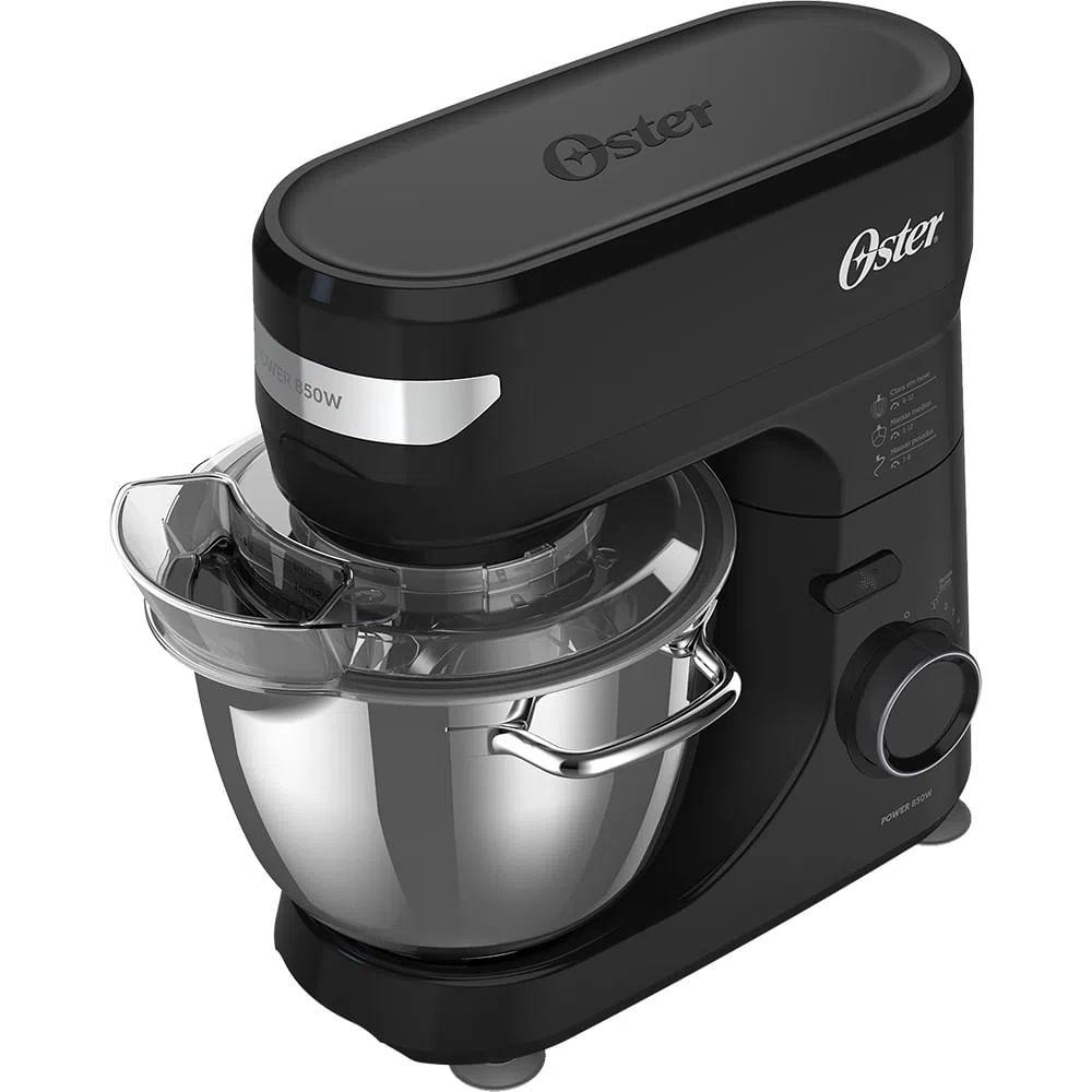Miniatura Batedeira Planetária Oster Bowl Inox III 850W OBAT641 220V