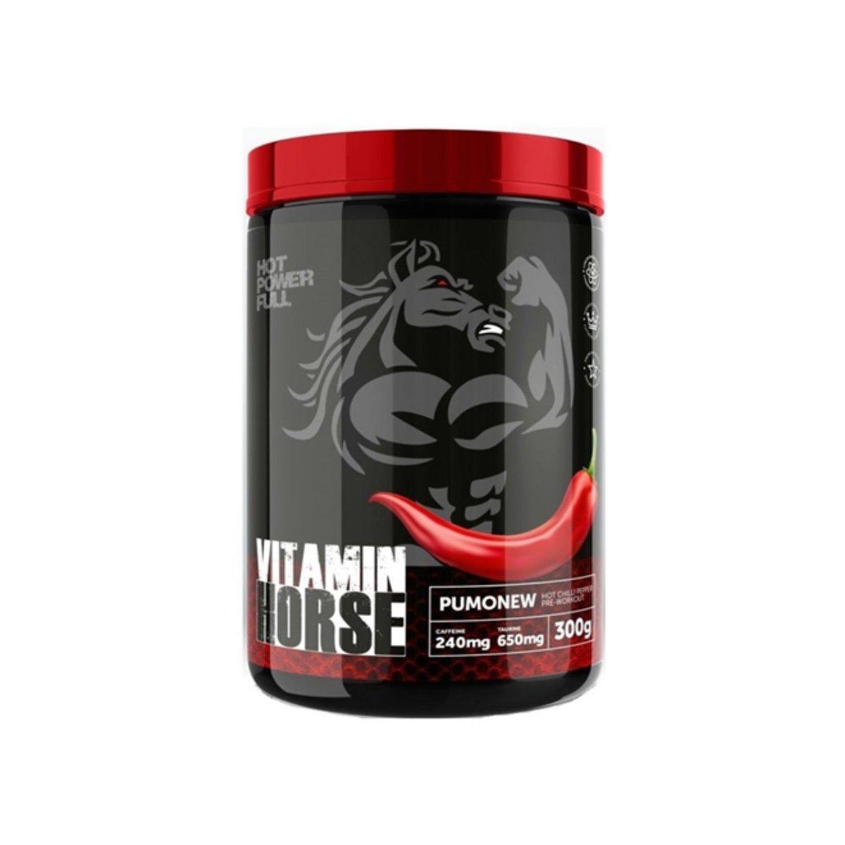 Miniatura Pumonew Pré Treino Do Cavalo Novo Sabor Energético 300G