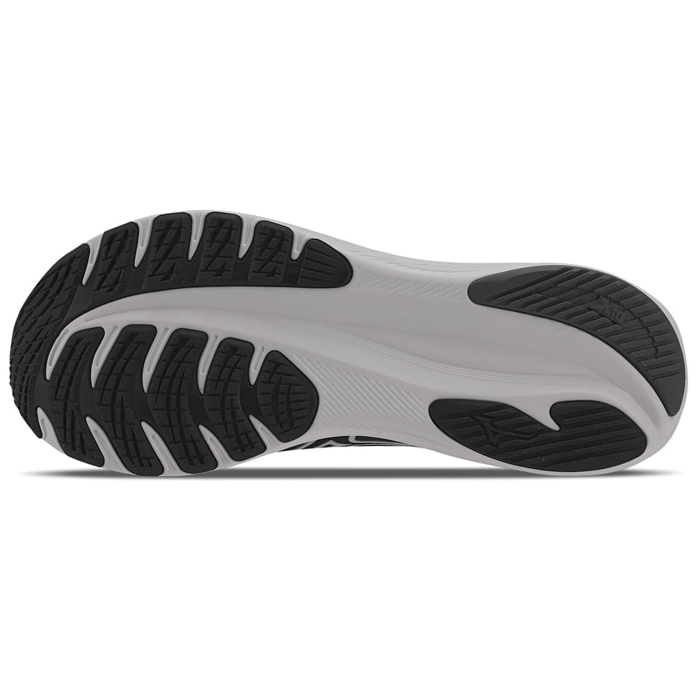 Miniatura Tênis de Corrida Mizuno Base Ride 34 Preto