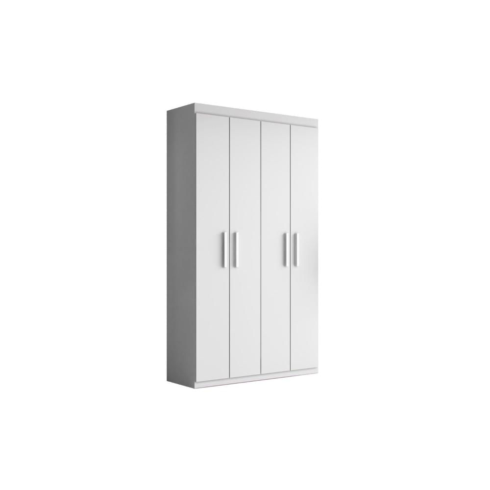Miniatura Armário Multiuso para Área de Serviço 4 Portas Branco