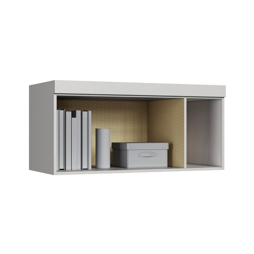 Guarda-roupa Infantil Modulado 6 Peças Infinity Branco Line/Duna