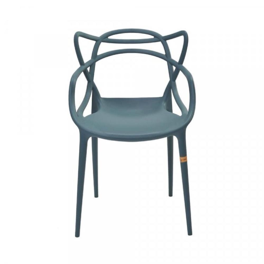 Miniatura Conjunto 10 Cadeiras Allegra Verde Petróleo