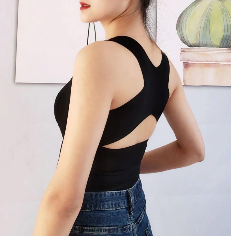 Miniatura Cinta Modeladora De Corpo Sem Costura 4 Em 1 Bojo Preto M