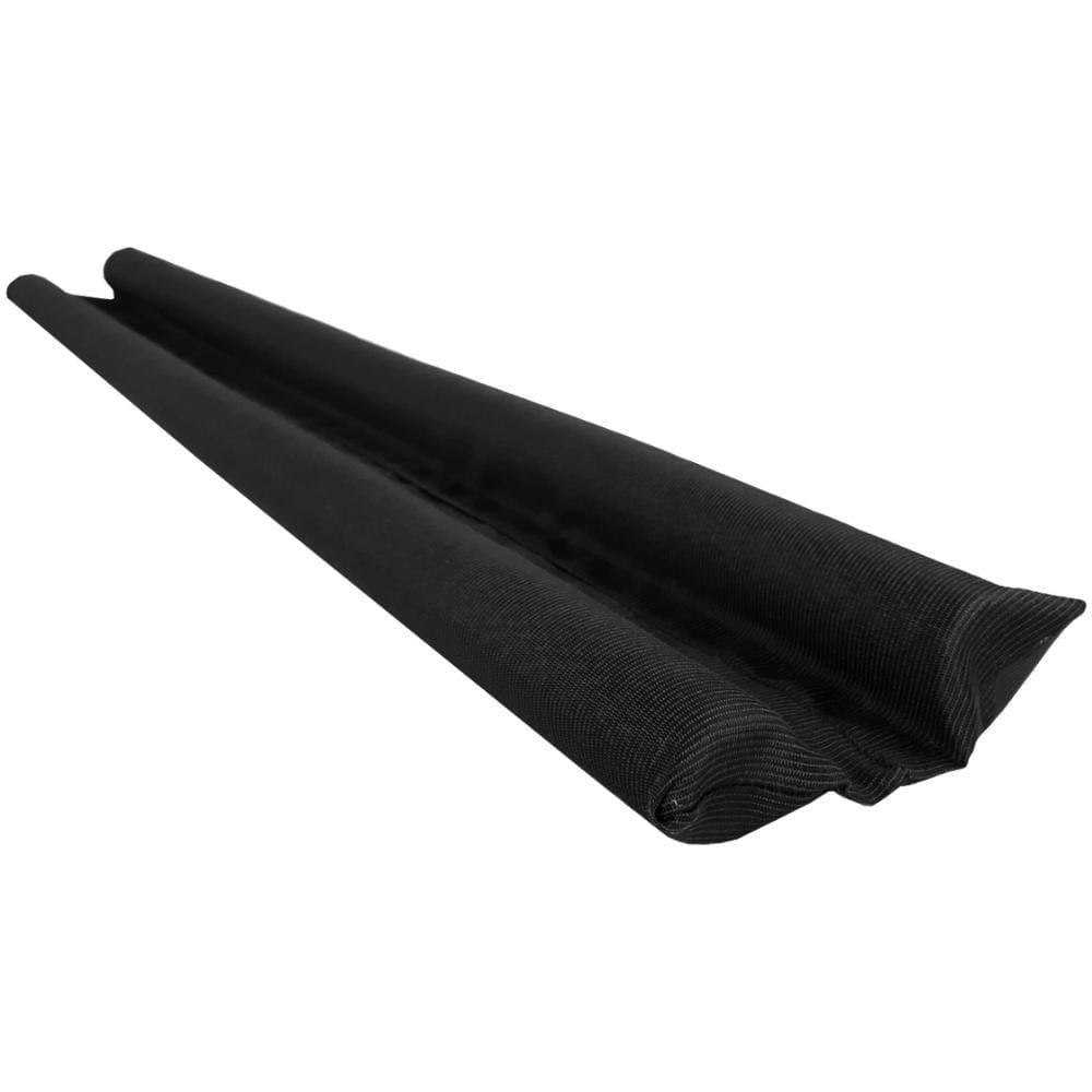 Miniatura Veda Protetor De Porta Tecido Preto 90Cm Impermeavel