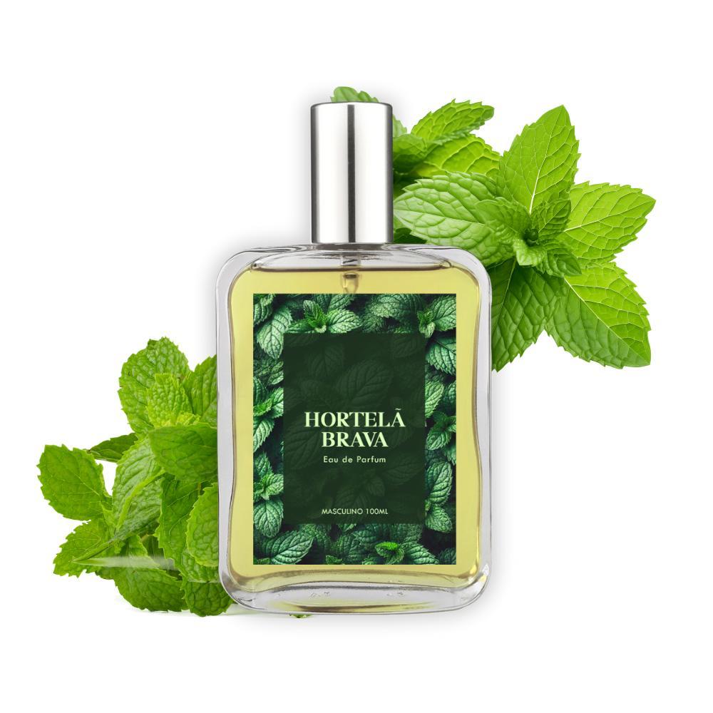 Miniatura Perfume Hortelã Brava Refrescante Masculino 100Ml - Natural