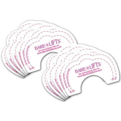 Miniatura Sutiã Adesivo Levanta Seios 10 Peças Bare Lifts (5 pares)