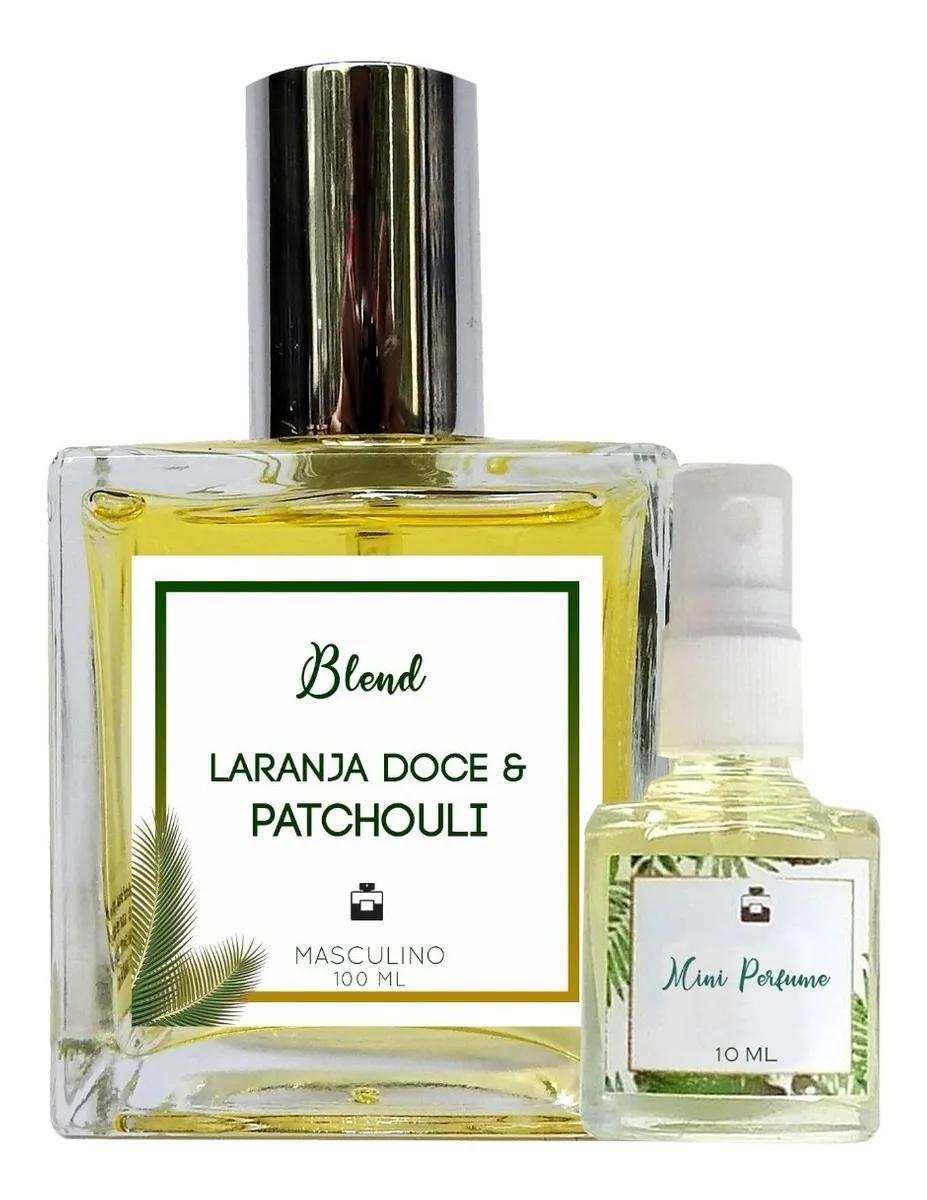 Miniatura Perfume Masculino Laranja Doce & Patchouli 100ml + Mini 10ml